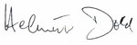 Helmut Dold Unterschrift